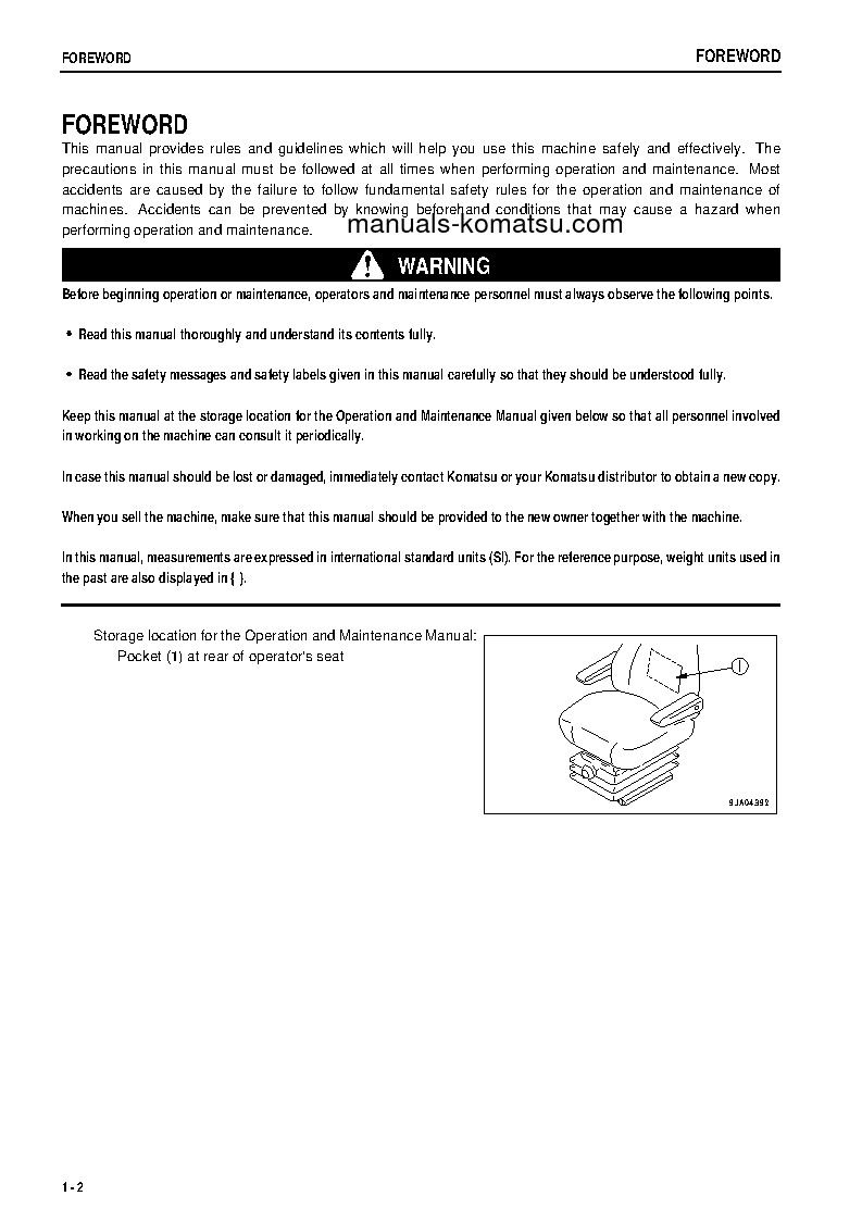 Protected: WA150-5(JPN)-FOR CANOPY S/N 65001-73684 Operation manual (English)