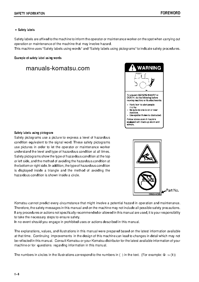 Protected: WA150L-5(JPN) S/N 65001-UP Operation manual (English)