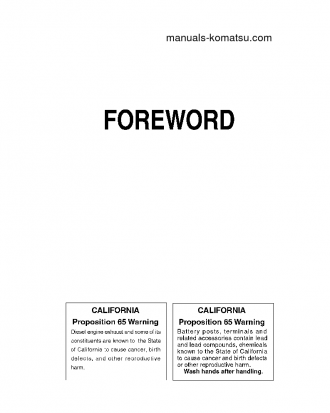 WA200L-5(JPN) S/N 65001-65628 Operation manual (English)