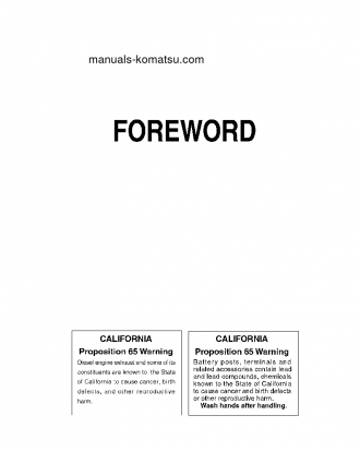 WA200PT-5(JPN) S/N 65001-65628 Operation manual (English)