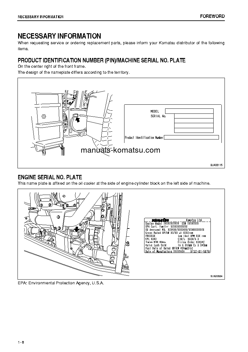 Protected: WA380-5(JPN) S/N 60001-UP Operation manual (English)