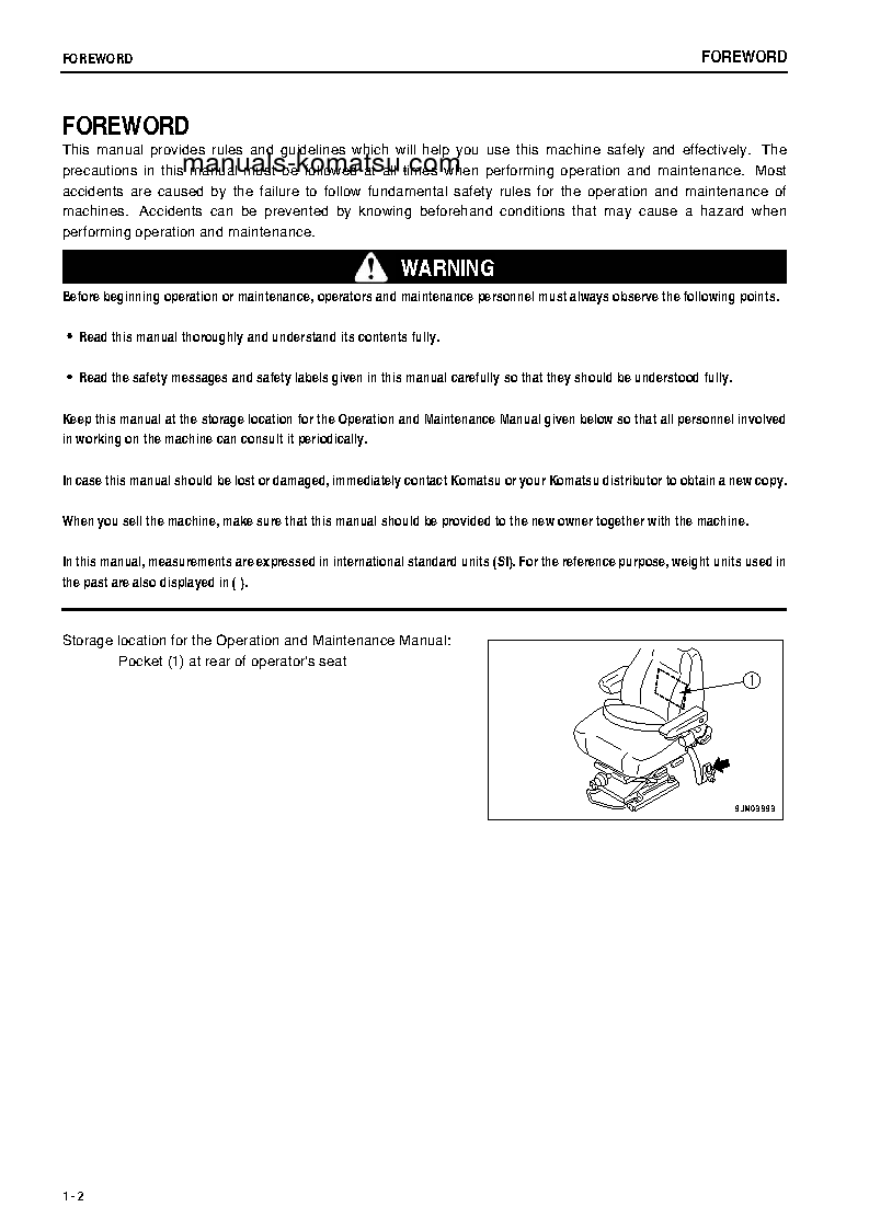 Protected: WA430-5(JPN) S/N 60001-UP Operation manual (English)