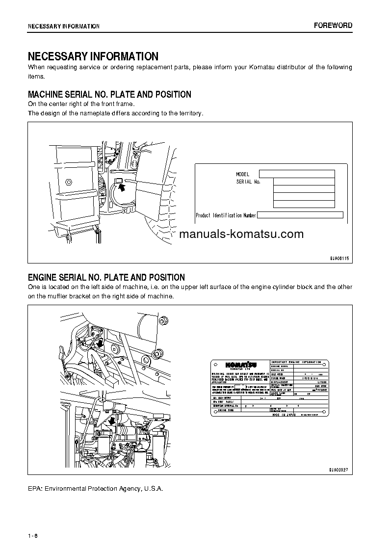 Protected: WA430-5(JPN) S/N 60001-UP Operation manual (English)