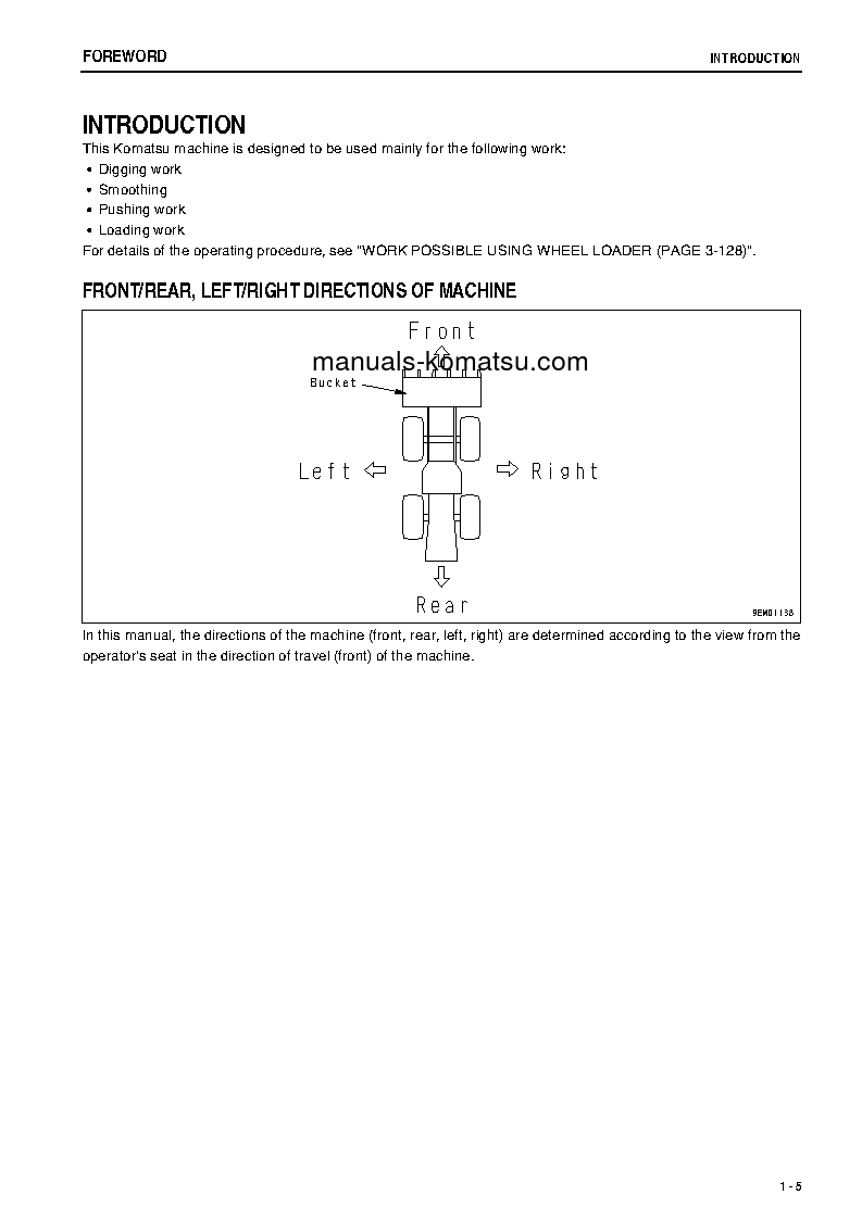 Protected: WA470-5(JPN) S/N 80613-UP Operation manual (English)