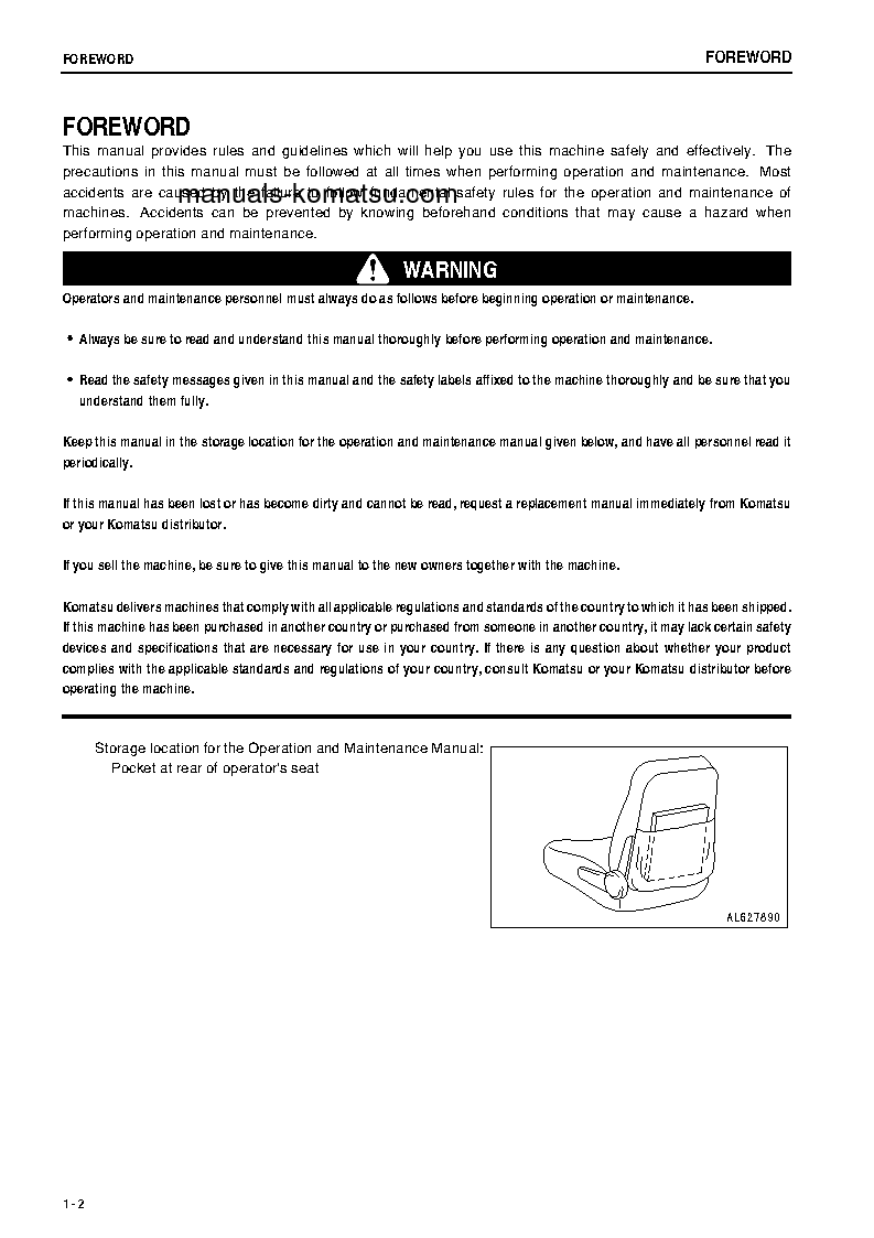 Protected: GD655-3C(JPN)-VH S/N 51001-UP Operation manual (English)