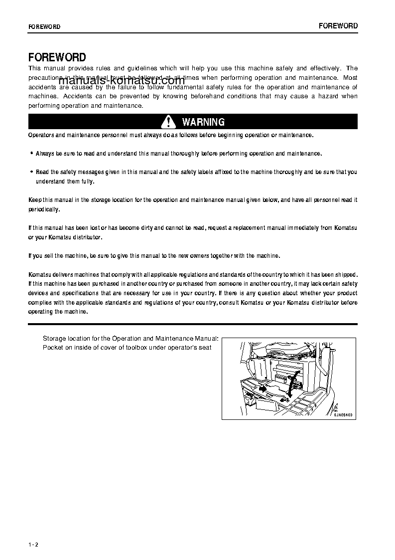 Protected: PC35MR-2(JPN)-CAB S/N 5566-6735 Operation manual (English)