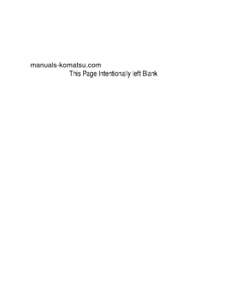 D85PX-15(JPN)-E0 S/N 1201-UP Operation manual (English)