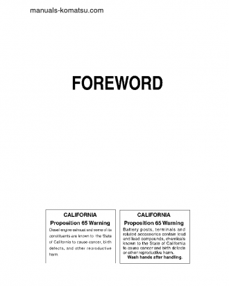 D39PX-21(JPN) S/N 1501-UP Operation manual (English)