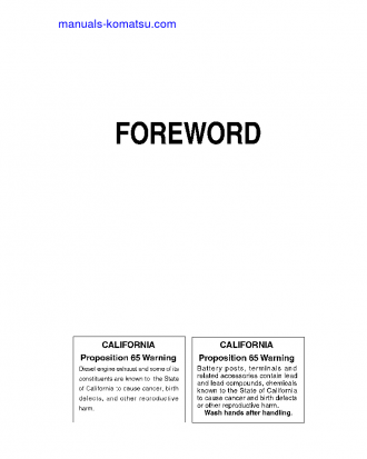 WA600-6(JPN) S/N 60001-60360 Operation manual (English)