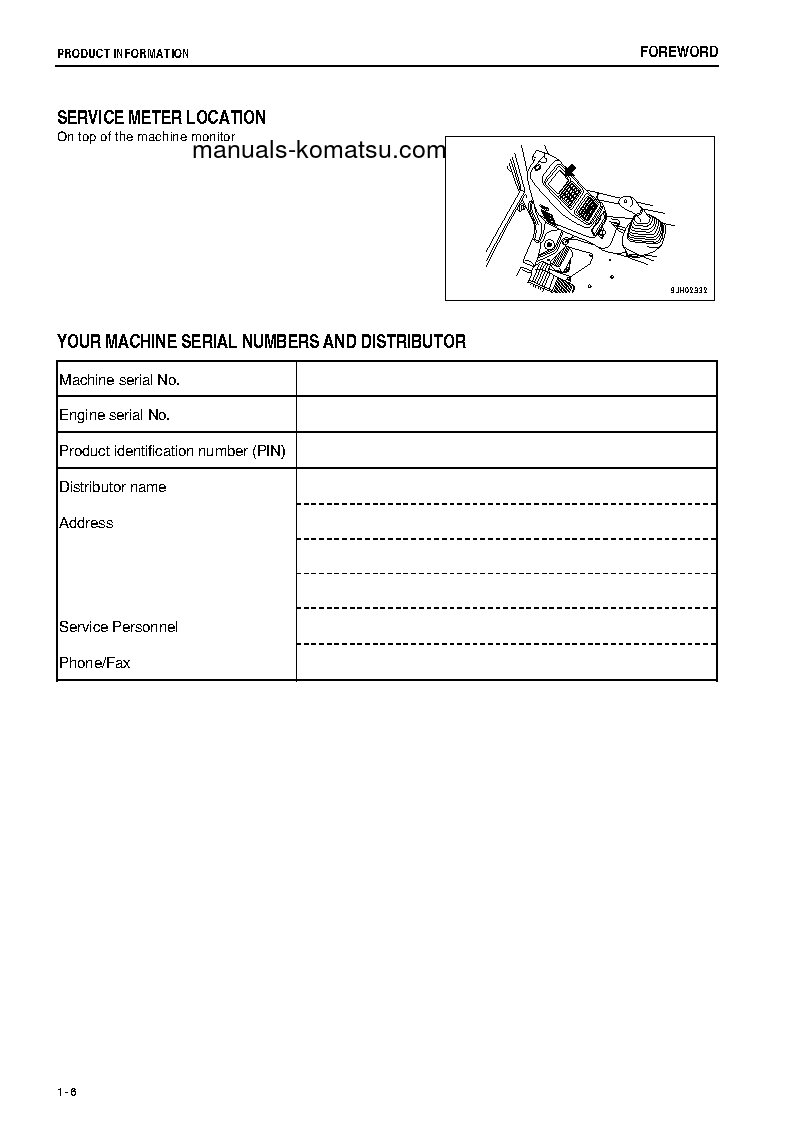 Protected: PC300LC-7(JPN)-E0 S/N 50001-UP Operation manual (English)