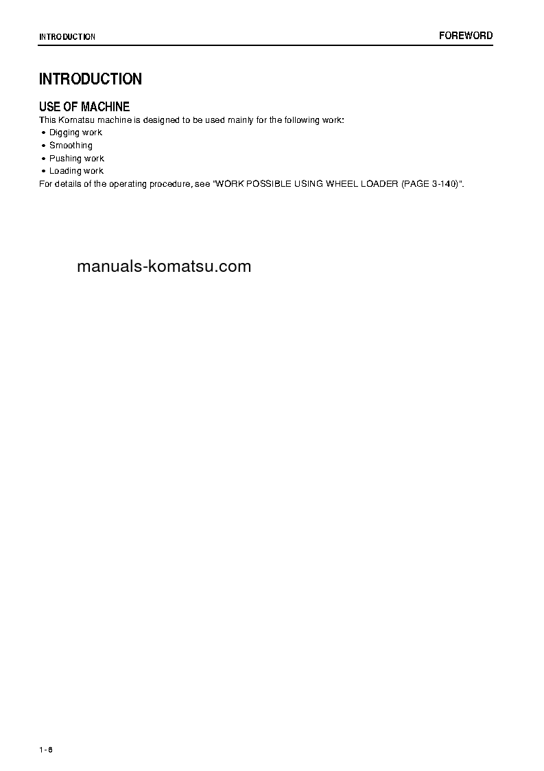 Protected: WA480-6(JPN) S/N 85001-UP Operation manual (English)