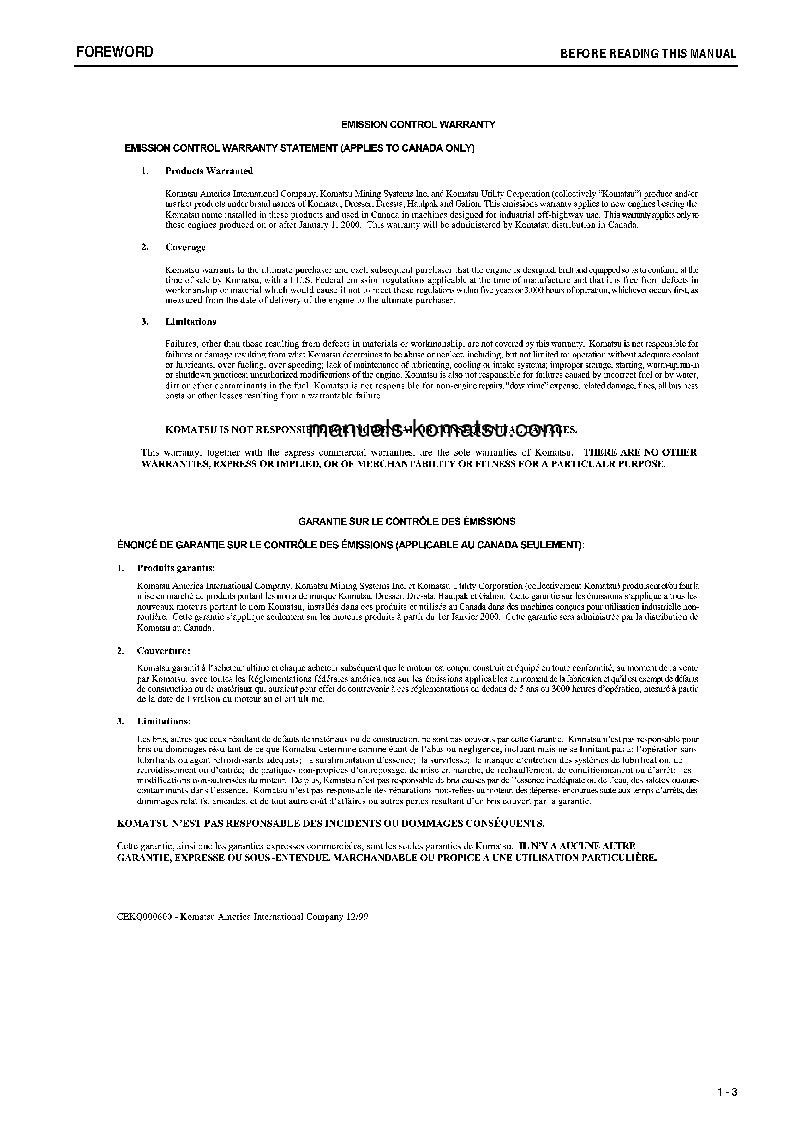 Protected: WA450-6(JPN)-FOR N. AMERICA S/N 66001-UP Operation manual (English)