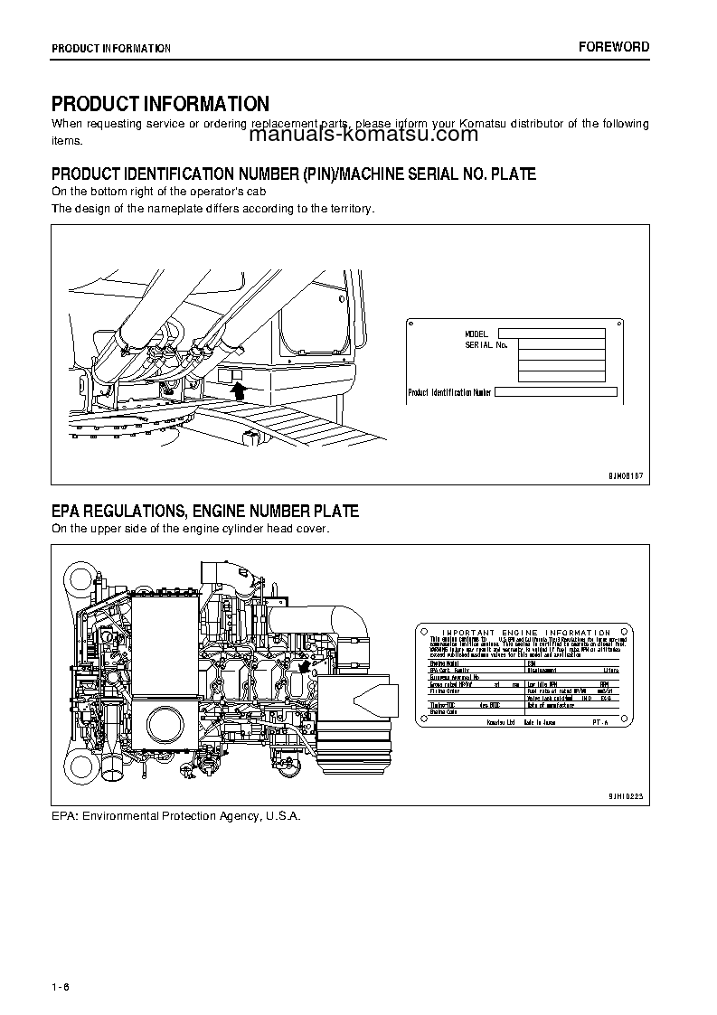 Protected: PC800-8(JPN) S/N 50001-55223 Operation manual (English)