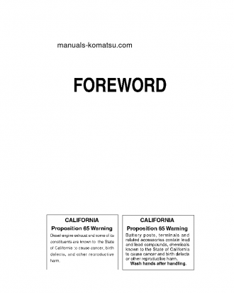 D155AX-6(JPN) S/N 80001-80806 Operation manual (English)