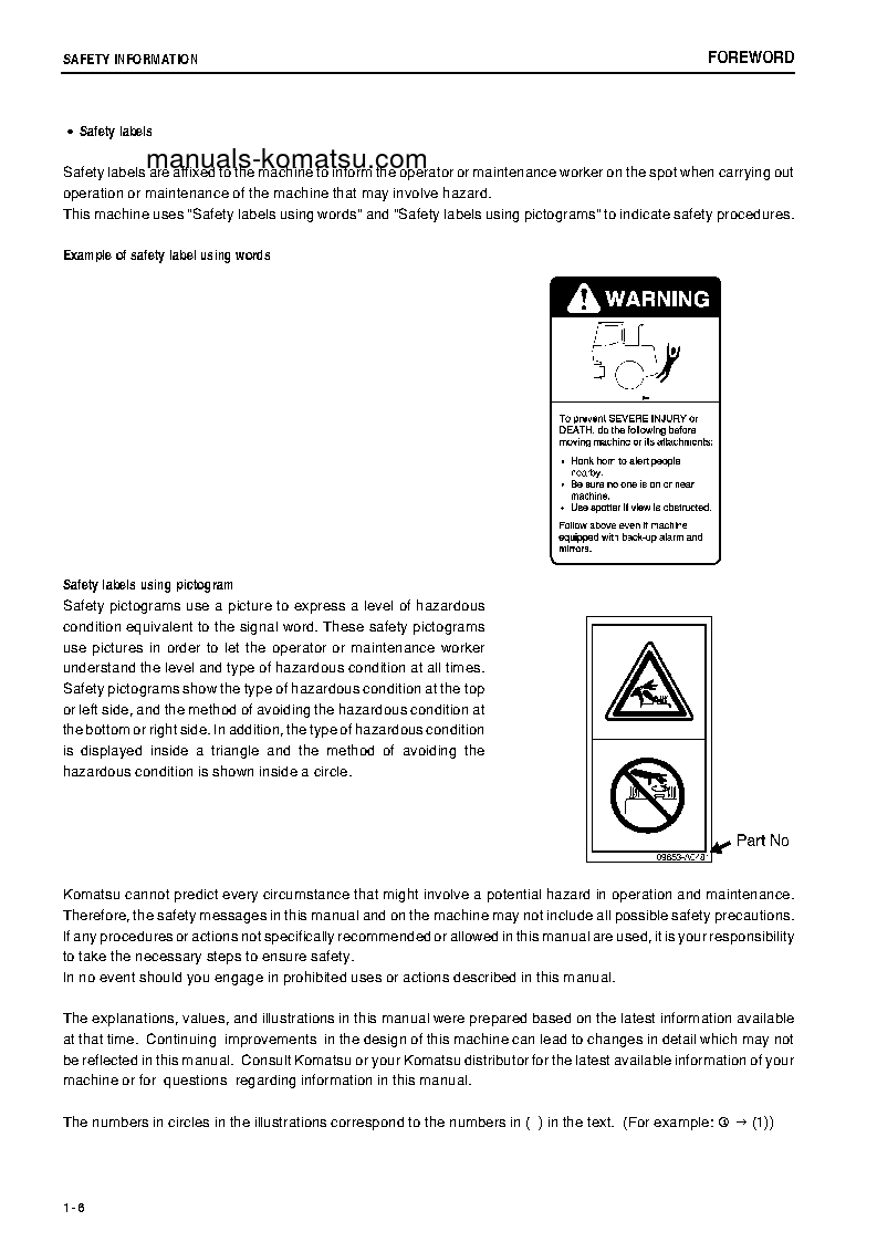 Protected: WA1200-3(JPN) S/N 50057-50074 Operation manual (English)