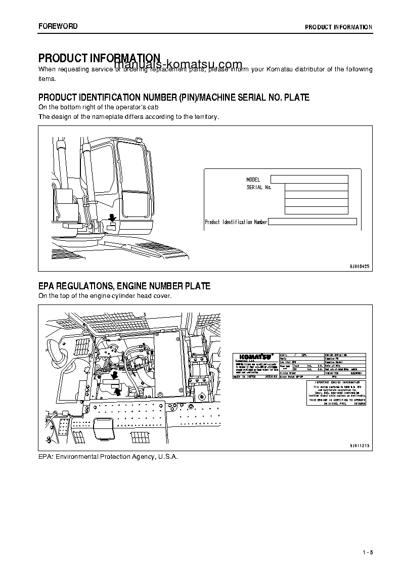 Protected: PC308USLC-3(JPN)-E0 S/N 30001-30257 Operation manual (English)