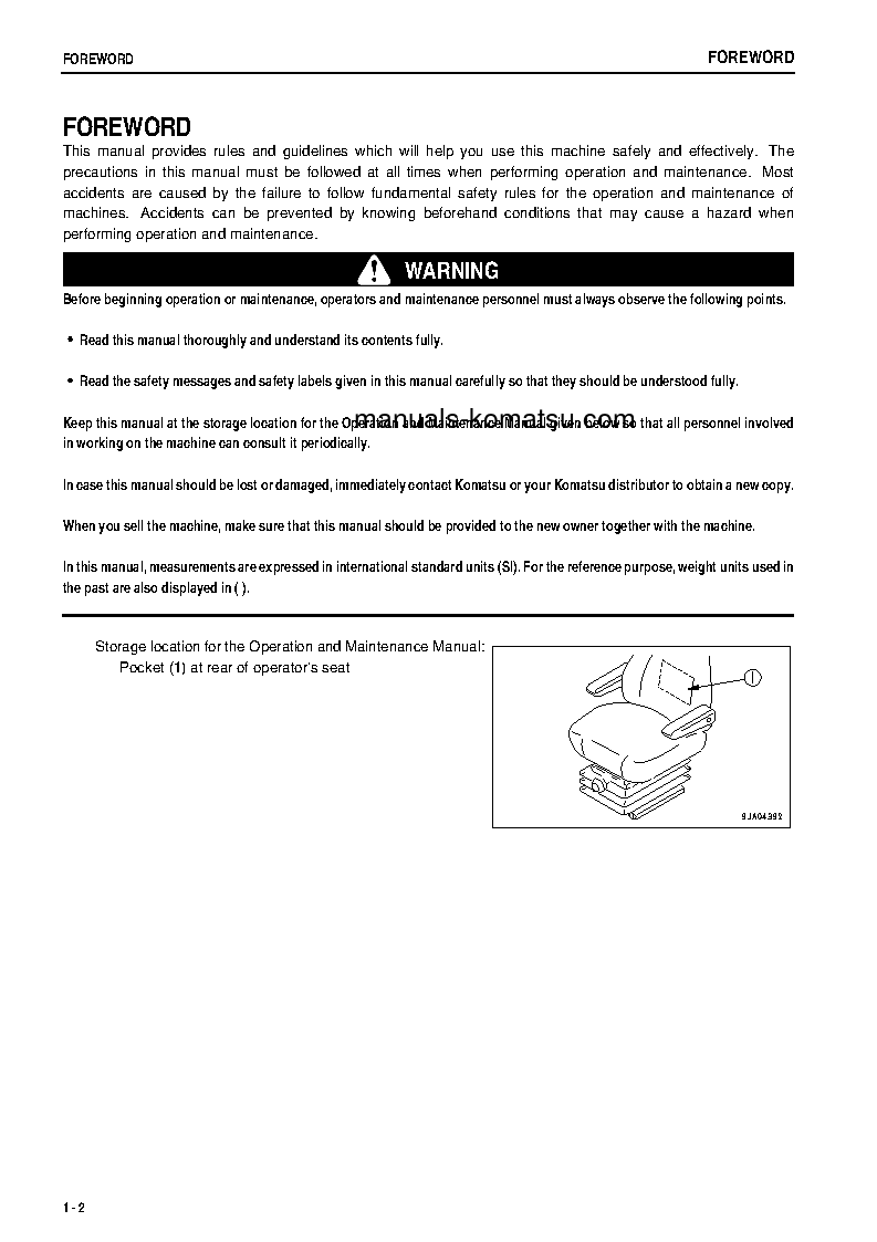 Protected: WA200PT-5(JPN) S/N 65629-68581 Operation manual (English)