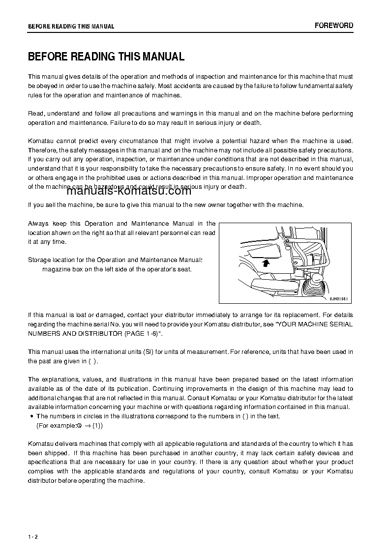Protected: PC228USLC-3(JPN)-E0 S/N 40001-41973 Operation manual (English)