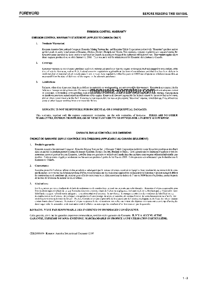 Protected: WA800-3(JPN)-E0 S/N 70001-UP Operation manual (English)