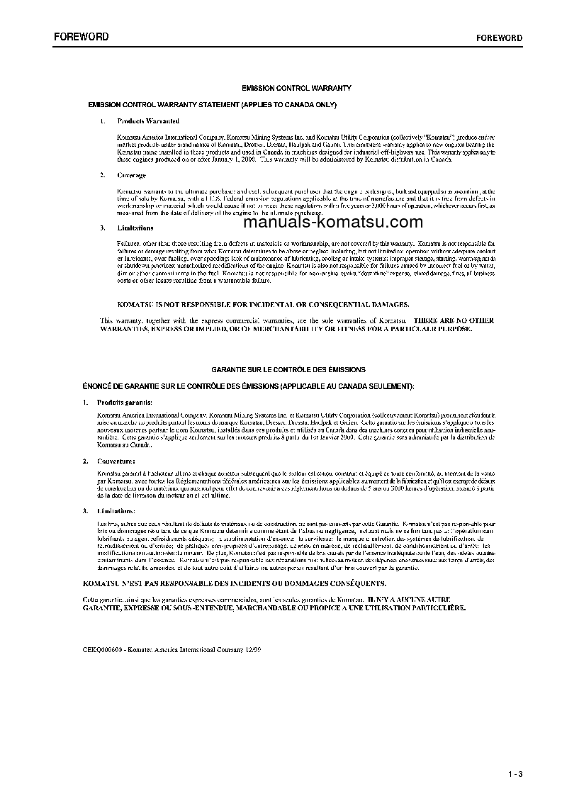 Protected: WD600-3(JPN) S/N 50001-UP Operation manual (English)