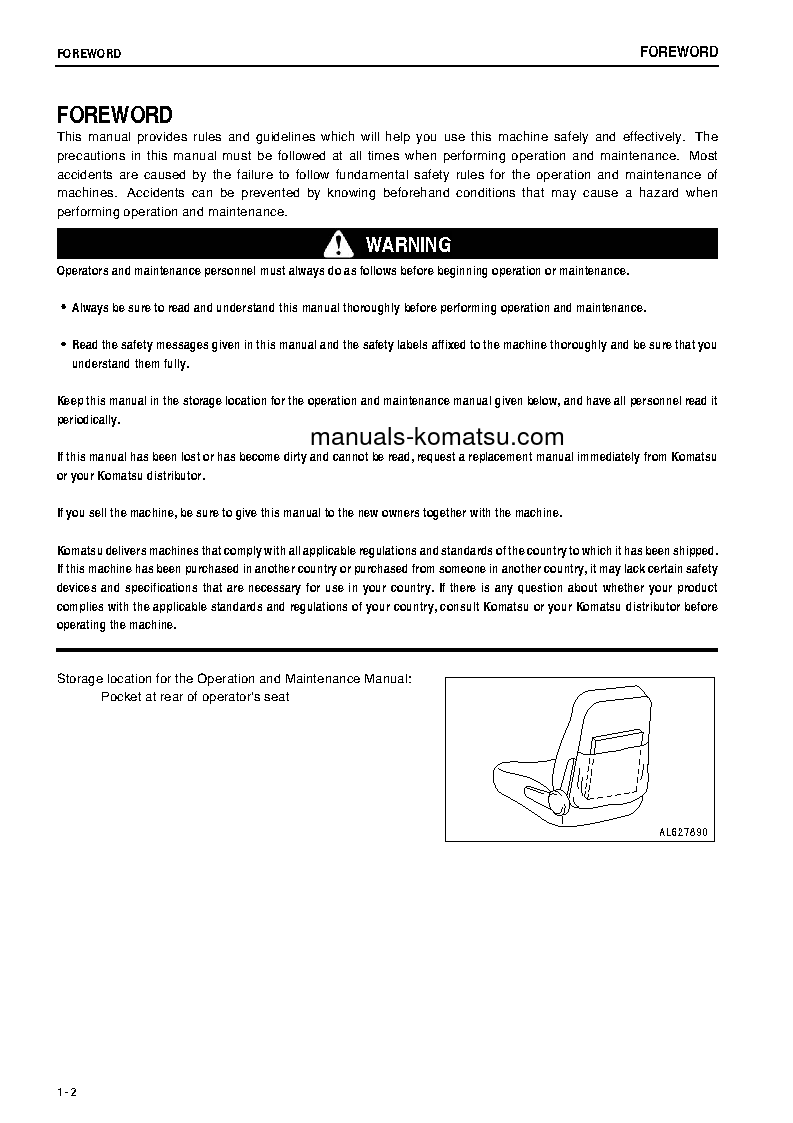 Protected: GD555-3(JPN)-A S/N 11001-UP Operation manual (English)