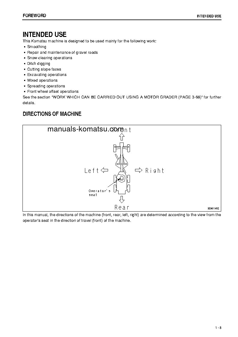 Protected: GD555-3(JPN)-FOR N. AMERICA S/N 51001-UP Operation manual (English)