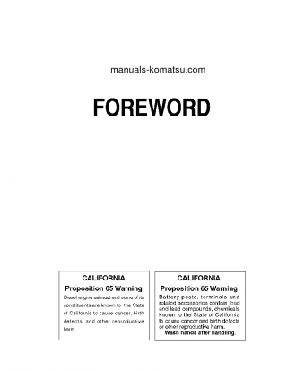 GD655-3(JPN)-A S/N 11001-UP Operation manual (English)