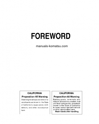 GD675-3(JPN)-A S/N 11001-UP Operation manual (English)