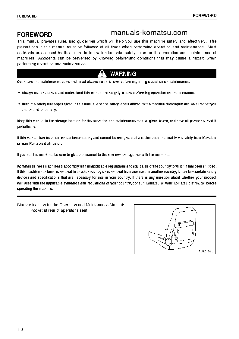 Protected: GD675-3(JPN)-A S/N 11001-UP Operation manual (English)