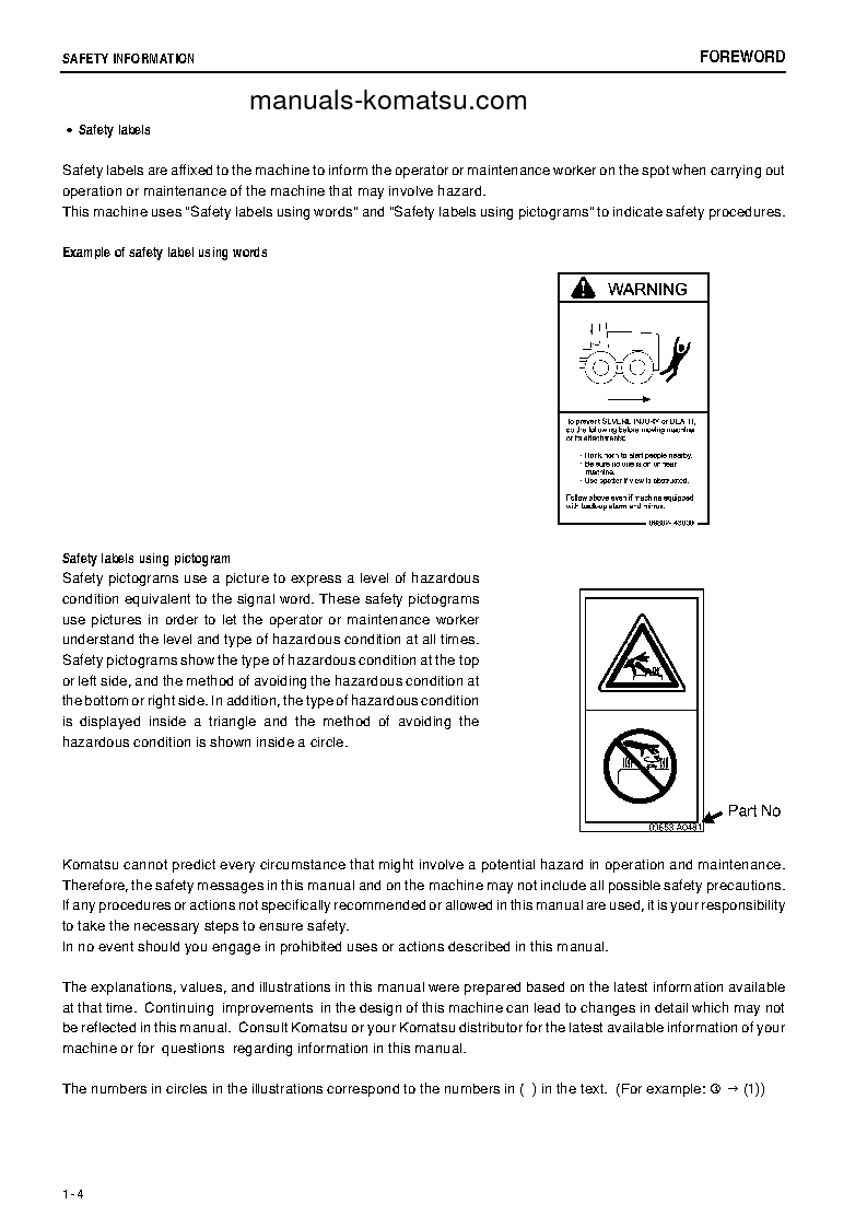 Protected: GD675-3(JPN)-A S/N 11001-UP Operation manual (English)