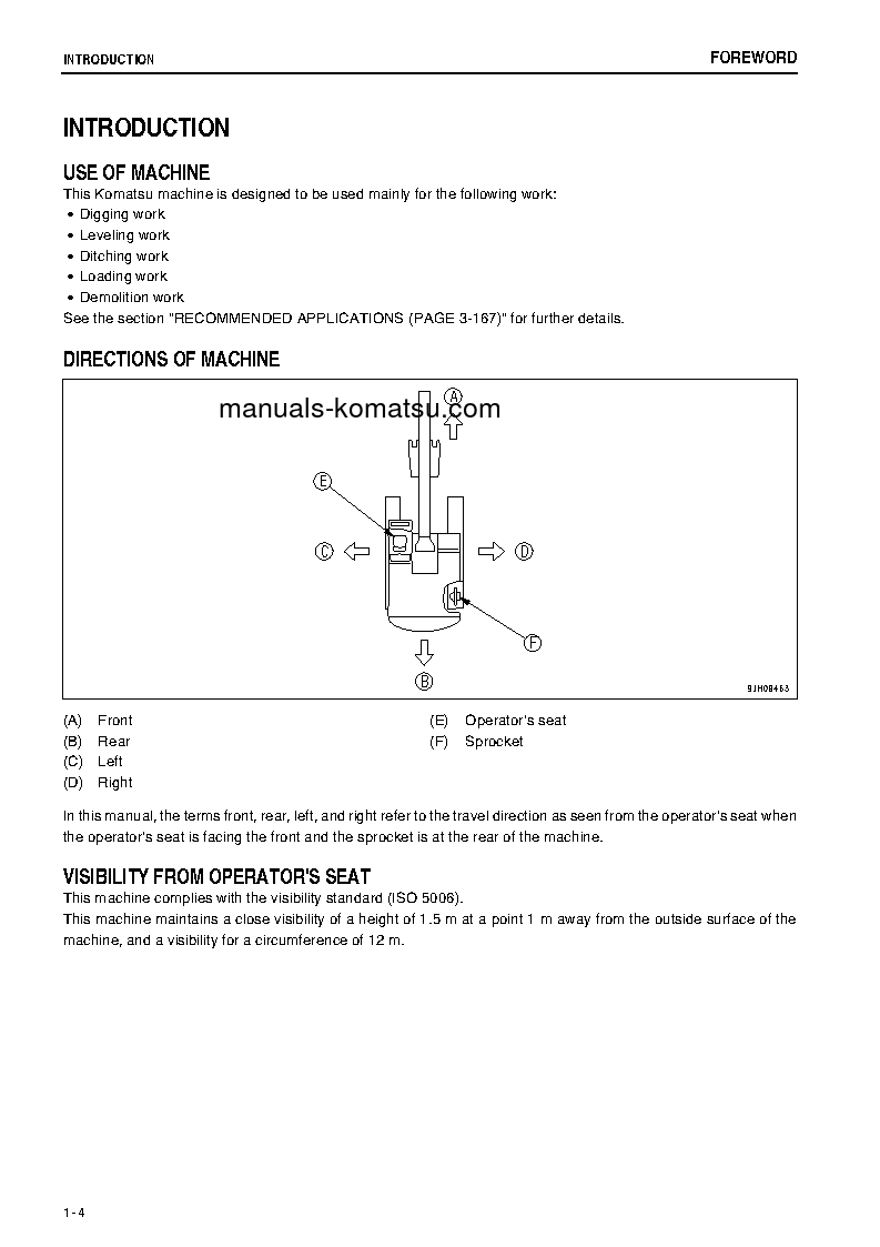 Protected: PC350-8(THA)-M0 S/N C90415-UP Operation manual (English)