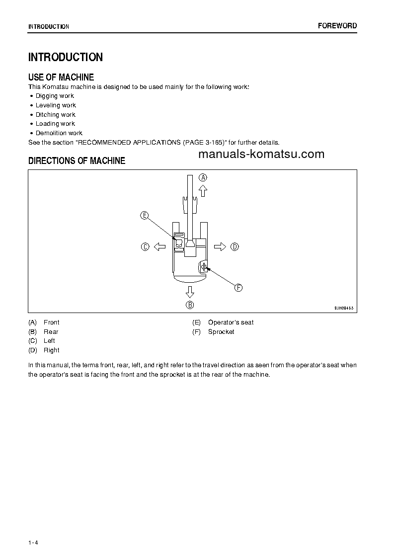 Protected: PC400LC-8(JPN)-WORK EQUIPMENT GREASE 500H S/N 70001-70289 Operation manual (English)