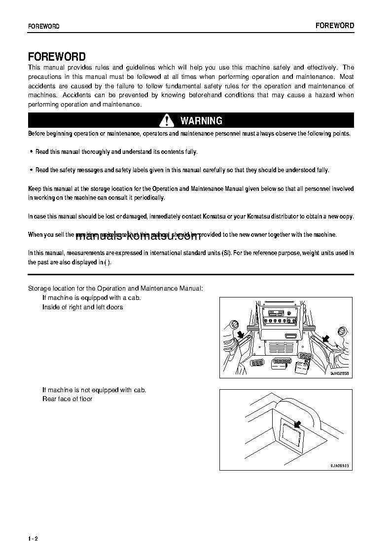 Protected: D61PX-15(BRA)-E0 S/N B45001-UP Operation manual (English)