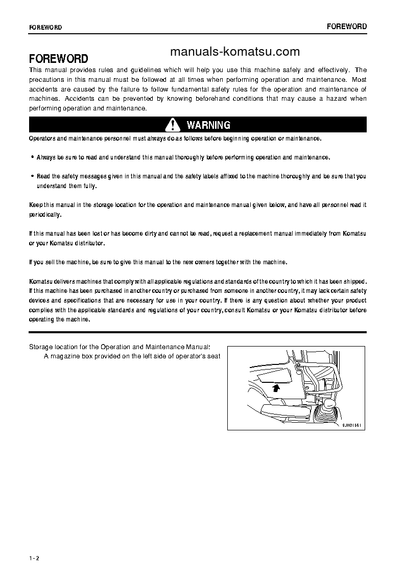 Protected: PC78MR-6(JPN) S/N 3253-4000 Operation manual (English)