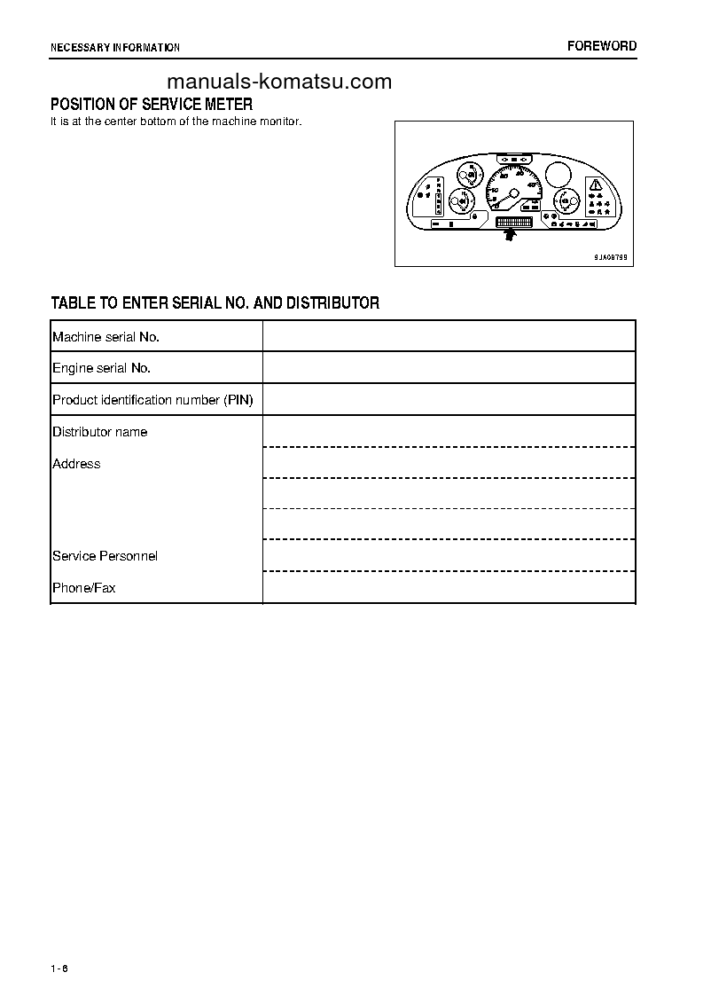 Protected: WA250-6(JPN)-FOR N. AMERICA S/N 75001-75812 Operation manual (English)