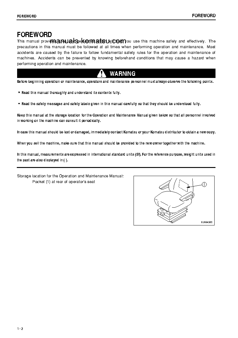 Protected: WA150L-5(JPN) S/N 73685-UP Operation manual (English)