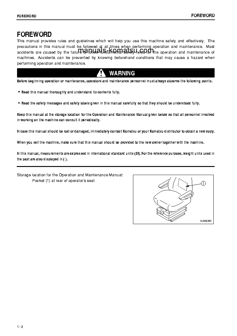 Protected: WA200PT-5(JPN) S/N 68582-UP Operation manual (English)