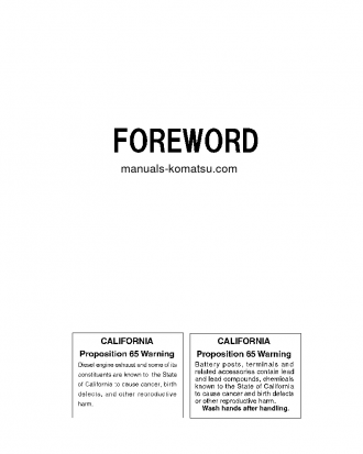 PC1250LC-8(JPN) S/N 30052-30152 Operation manual (English)