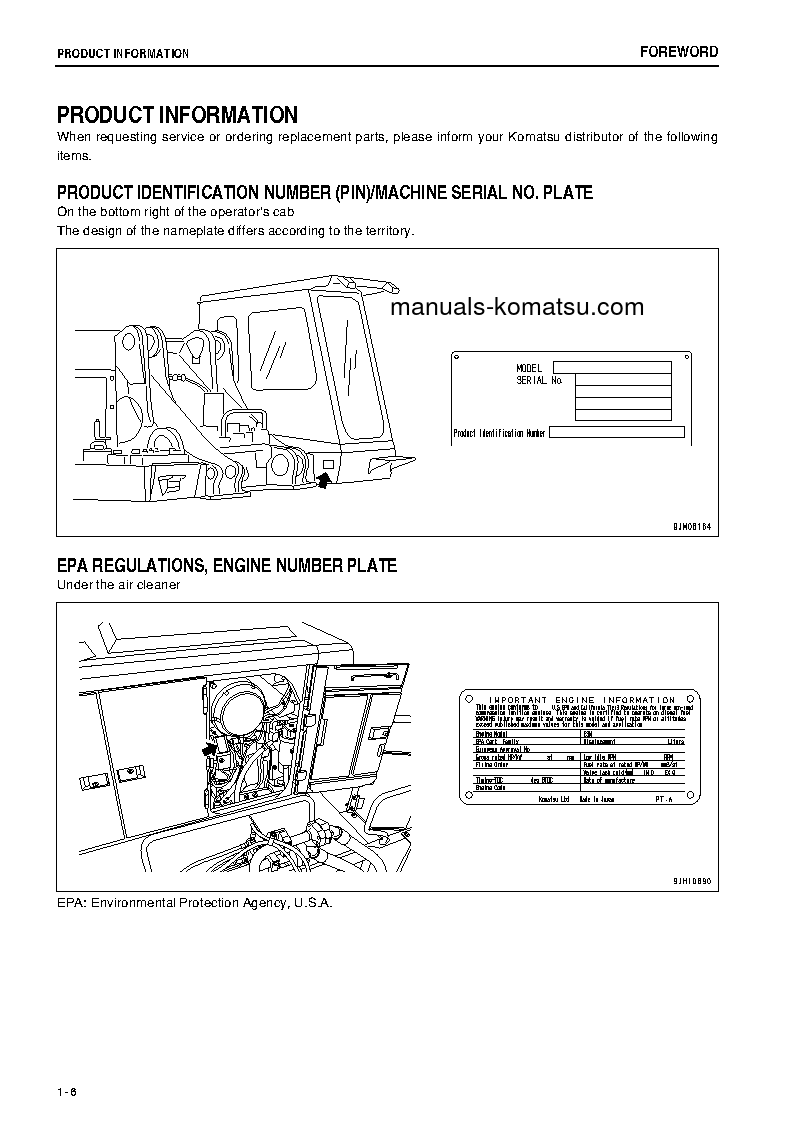 Protected: PC1250LC-8(JPN) S/N 30052-30152 Operation manual (English)