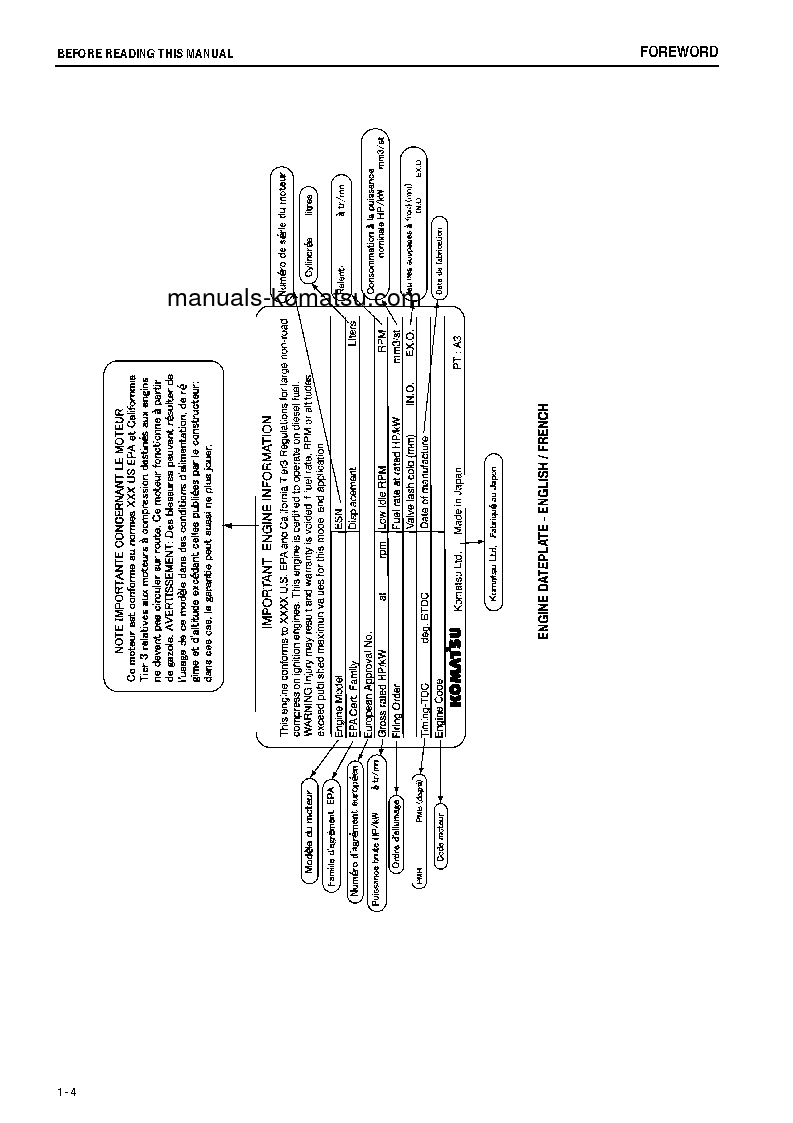 Protected: WA600-6(JPN) S/N 60361-60435 Operation manual (English)