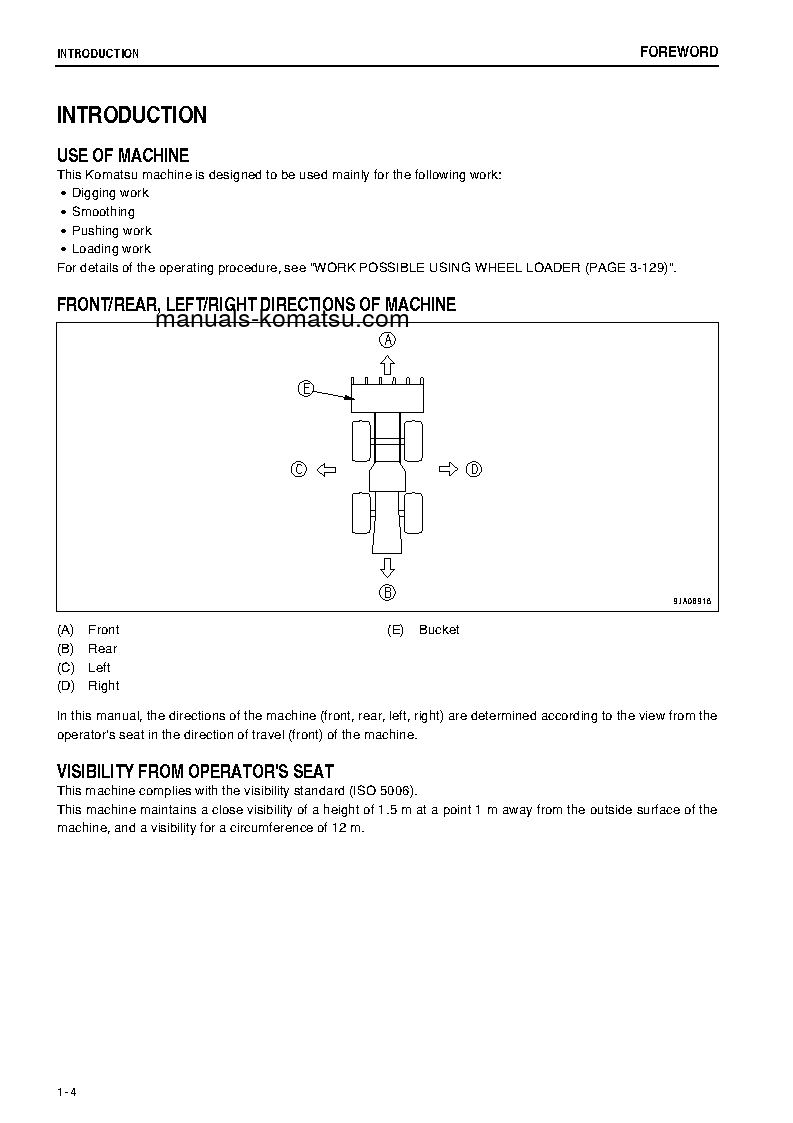 Protected: WA320PZ-6(JPN)-FOR N.AMERICA S/N 70001-70535 Operation manual (English)