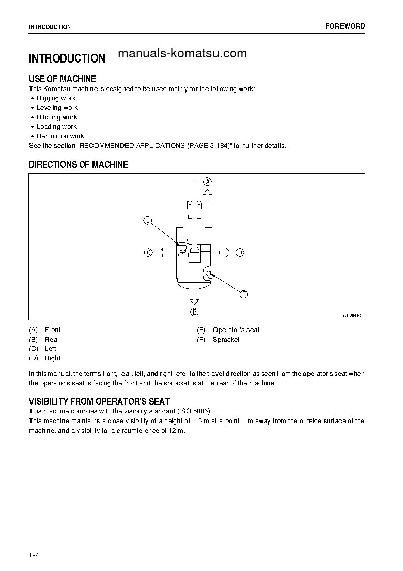 Protected: PC130-8(JPN) S/N 80001-82502 Operation manual (English)