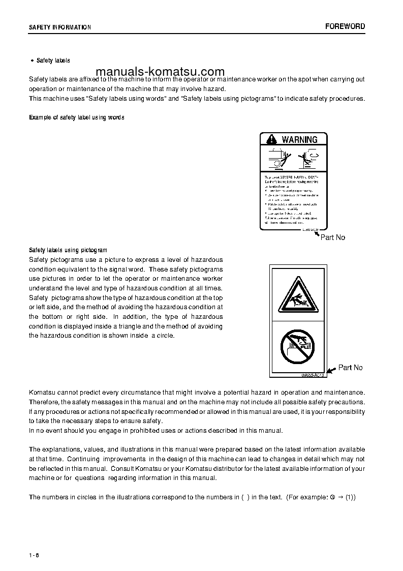 Protected: D375A-5(JPN)-E0, ONE-WAY STEERING LEVER S/N 50065-UP Operation manual (English)