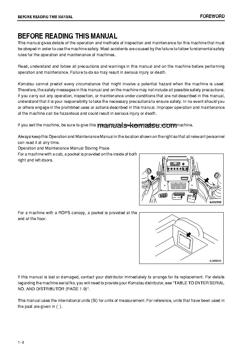 Protected: D65WX-15(JPN)-E0, POWER ANGLE TILT S/N 69105-UP Operation manual (English)
