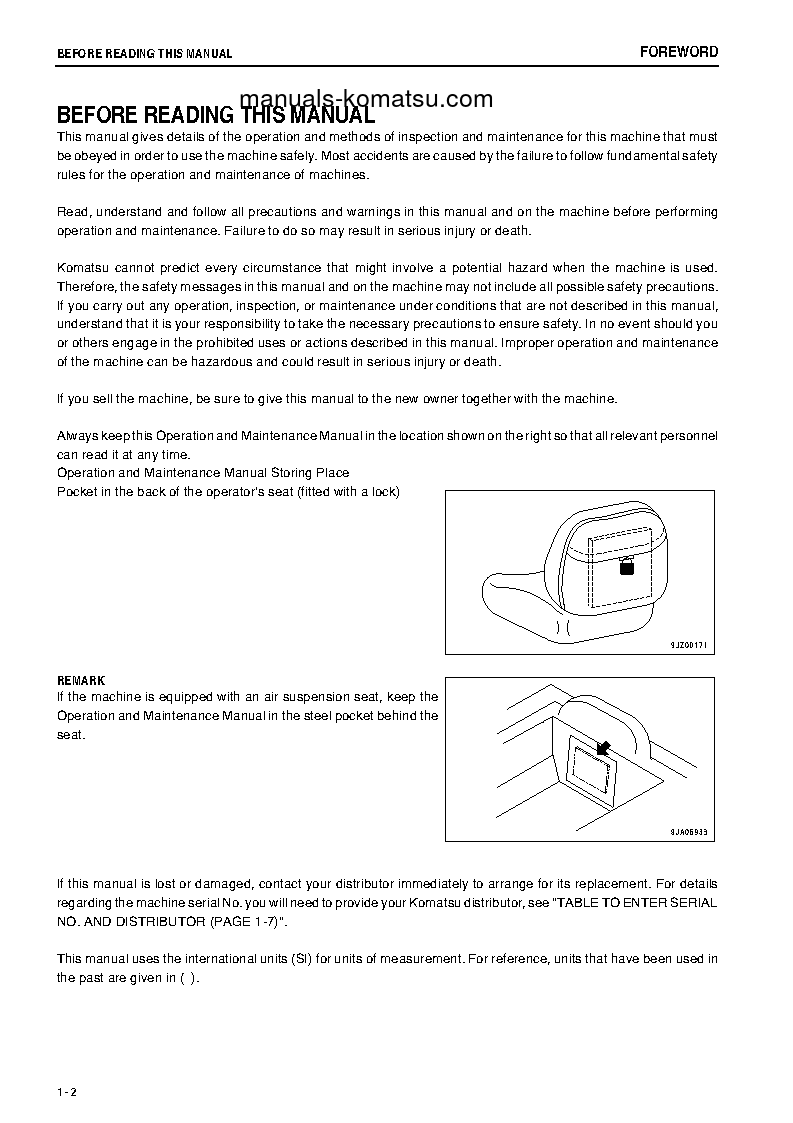 Protected: D37EX-22(JPN) S/N 60001-60540 Operation manual (English)