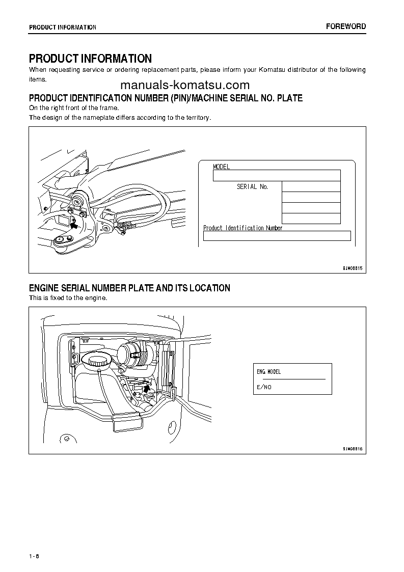 Protected: PC18MR-3(JPN) S/N 20001-20993 Operation manual (English)