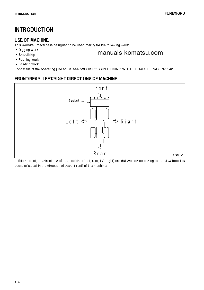 Protected: WA800-3(JPN)-E0 S/N 70019-70027 Operation manual (English)