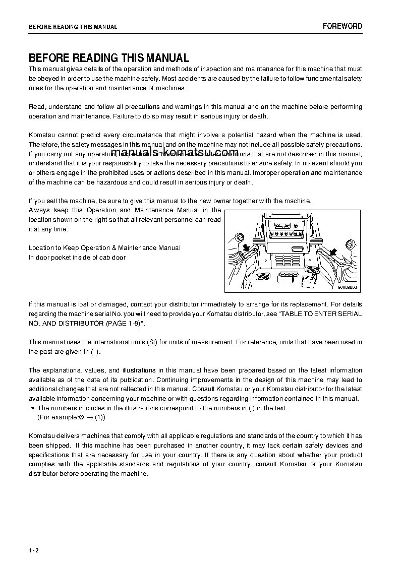 Protected: D375A-5(JPN)-E0, ONE-WAY STEERING LEVER S/N 50091-50145 Operation manual (English) Protected: D375A-5(JPN)-E0, ONE-WAY STEERING LEVER S/N 50091-50145 Operation manual (English)