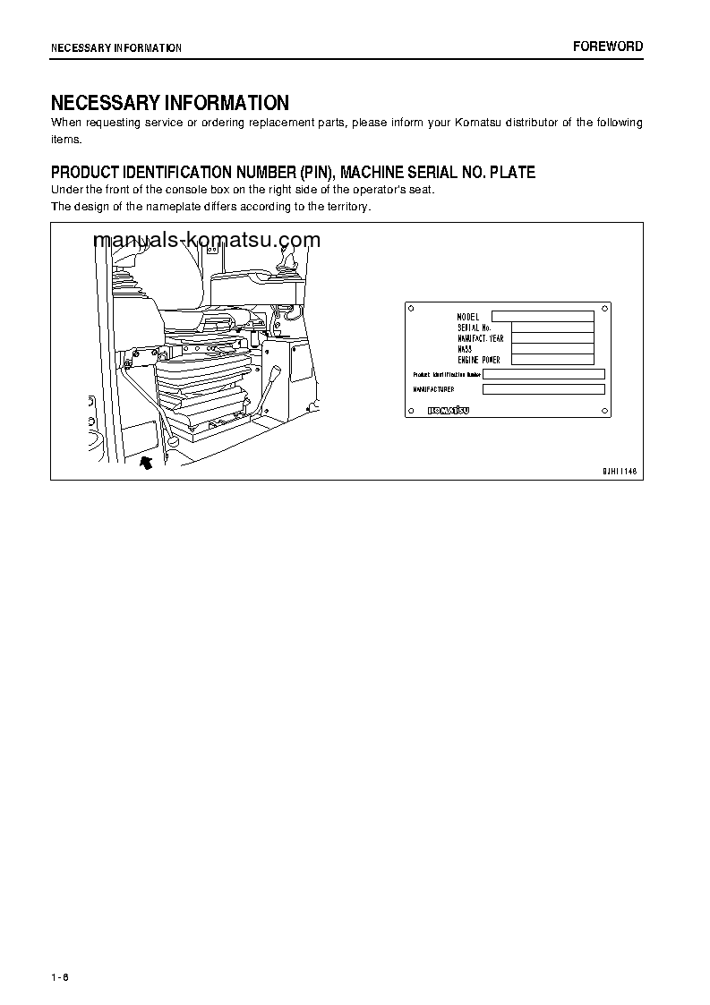 Protected: D375A-5(JPN)-E0, ONE-WAY STEERING LEVER S/N 50091-50145 Operation manual (English) Protected: D375A-5(JPN)-E0, ONE-WAY STEERING LEVER S/N 50091-50145 Operation manual (English)