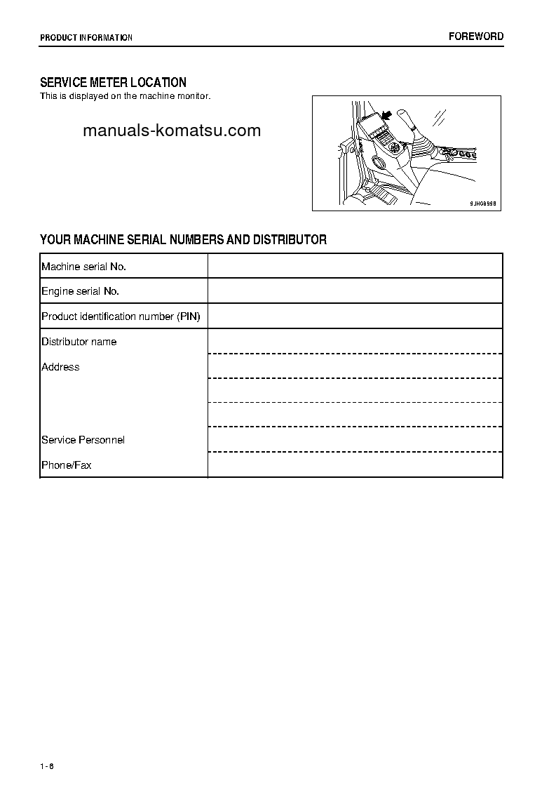 Protected: PC78US-8(JPN) S/N 15001-16028 Operation manual (English)